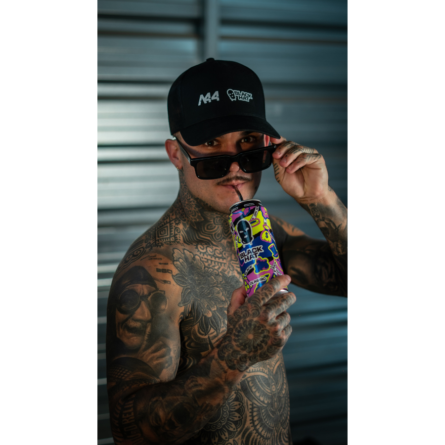 Gorra Black Hat x Arón Canet