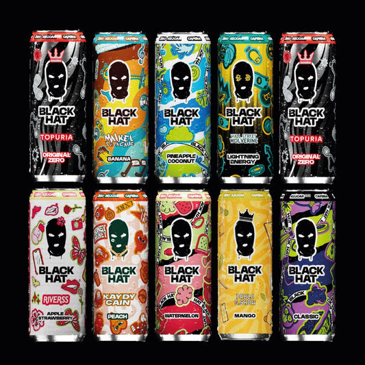 Black Hat Drink | Pack 10 latas Mix