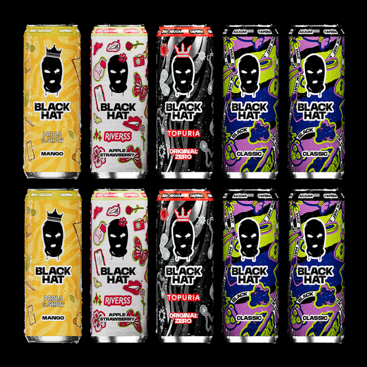 Black Hat Drink | Pack 10 latas Mix