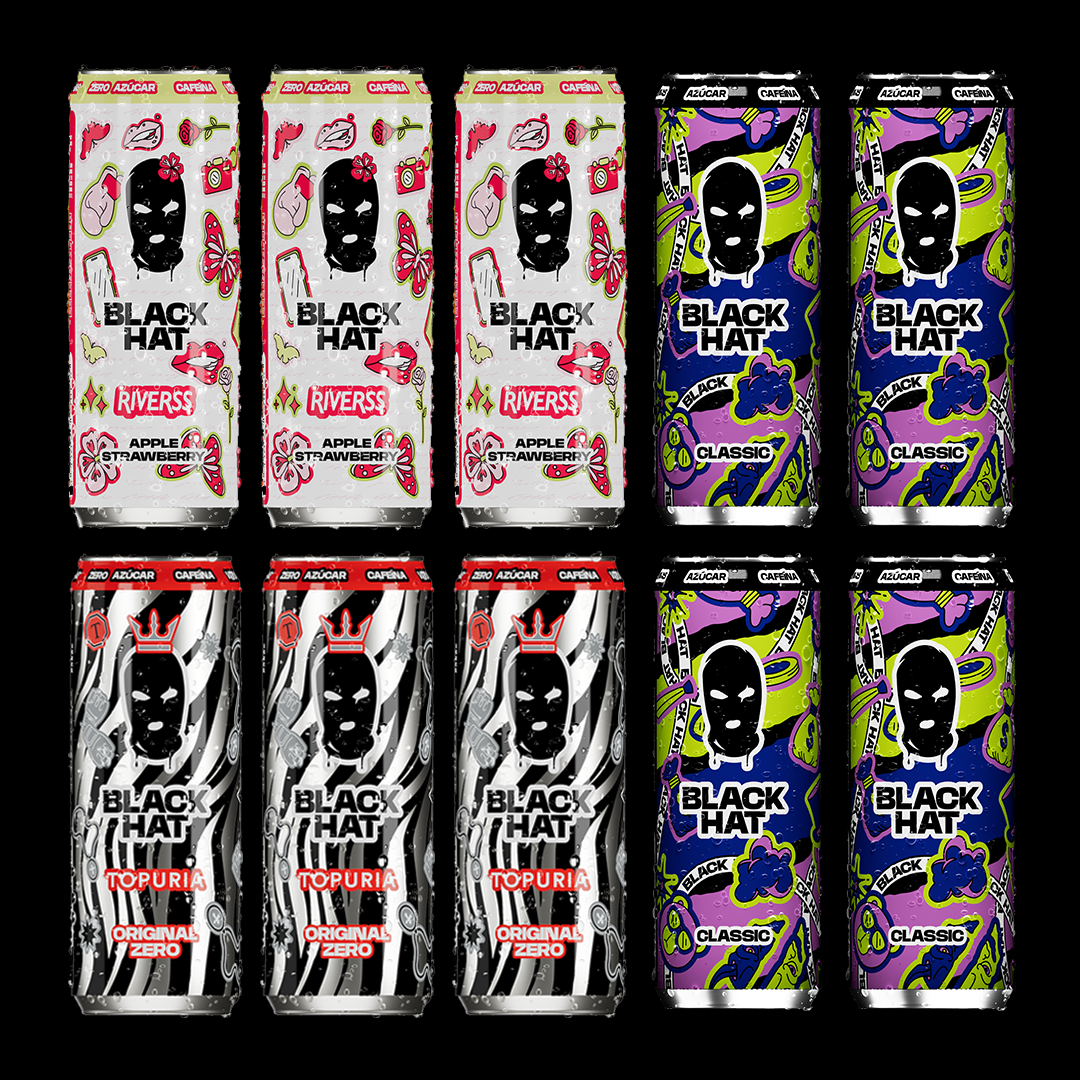 Black Hat Drink | Pack 10 latas Mix
