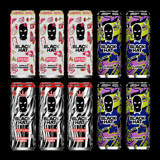 Black Hat Drink | Pack 10 latas Mix